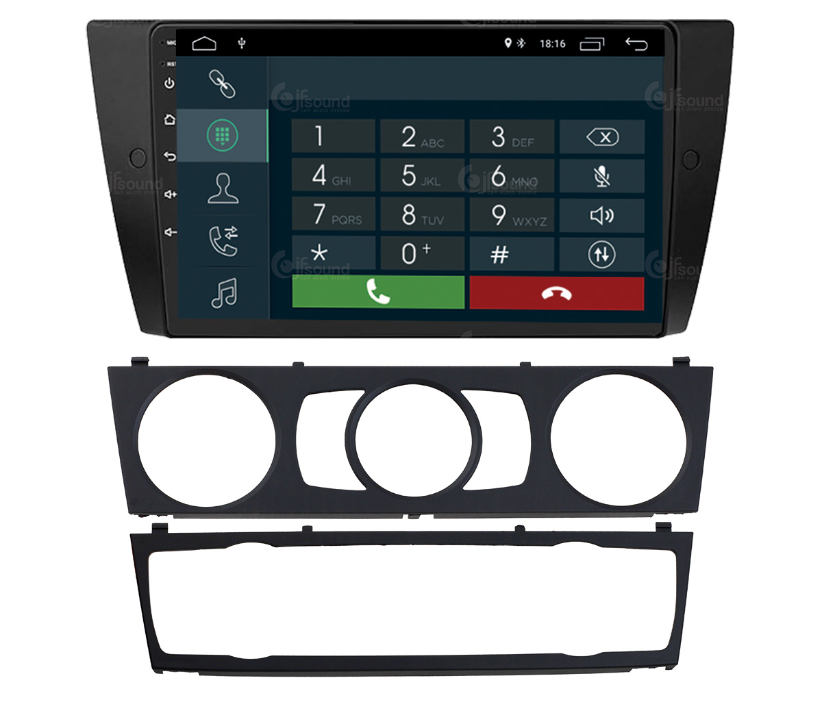 JFSound X7C-PRO JF-039B3A-X7C-PRO autoradio BMW E90 DSP