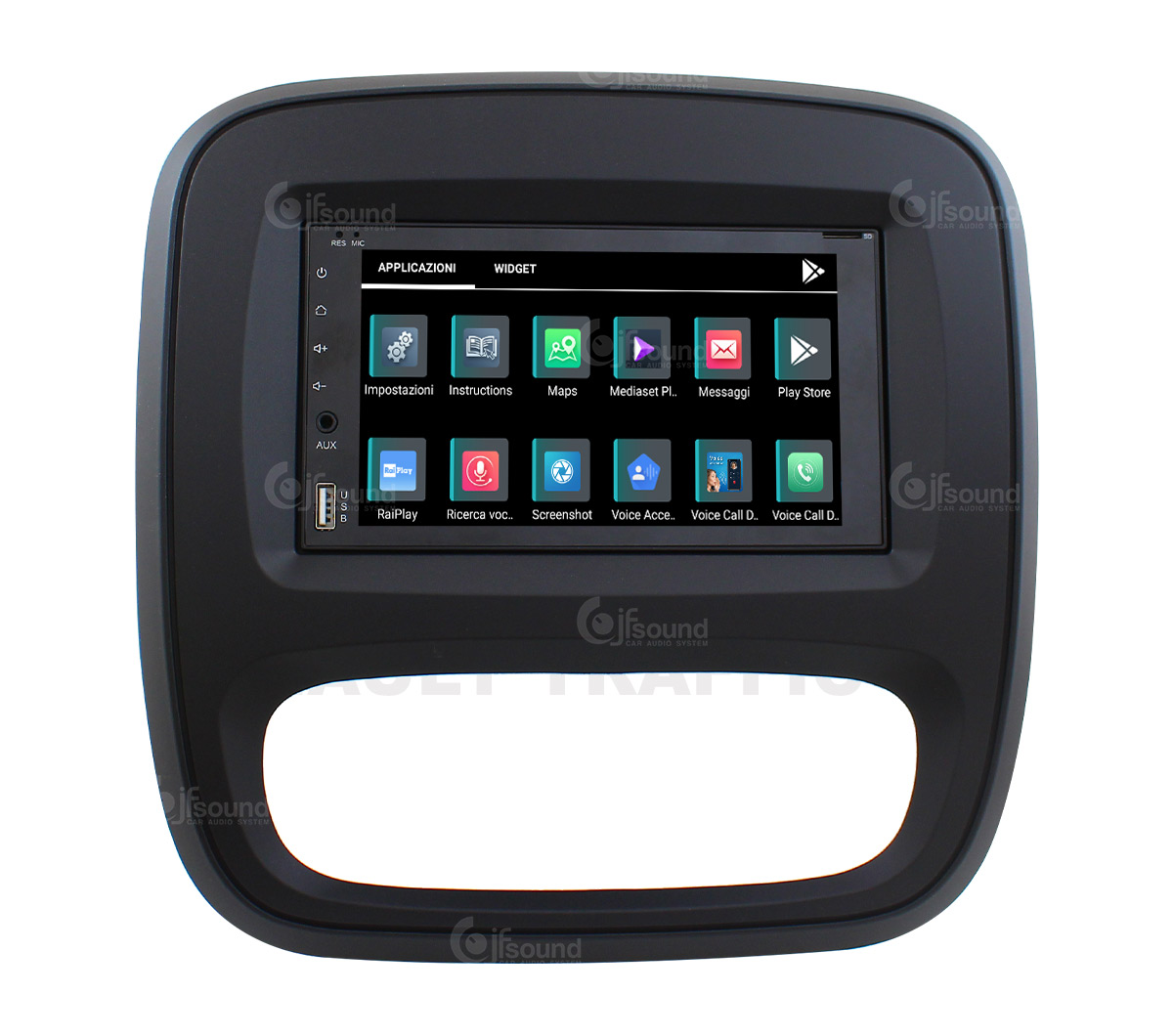 JFSound X9C-PRO JF-227-X9C-FT-PRO autoradio Android Fiat Talento 4G