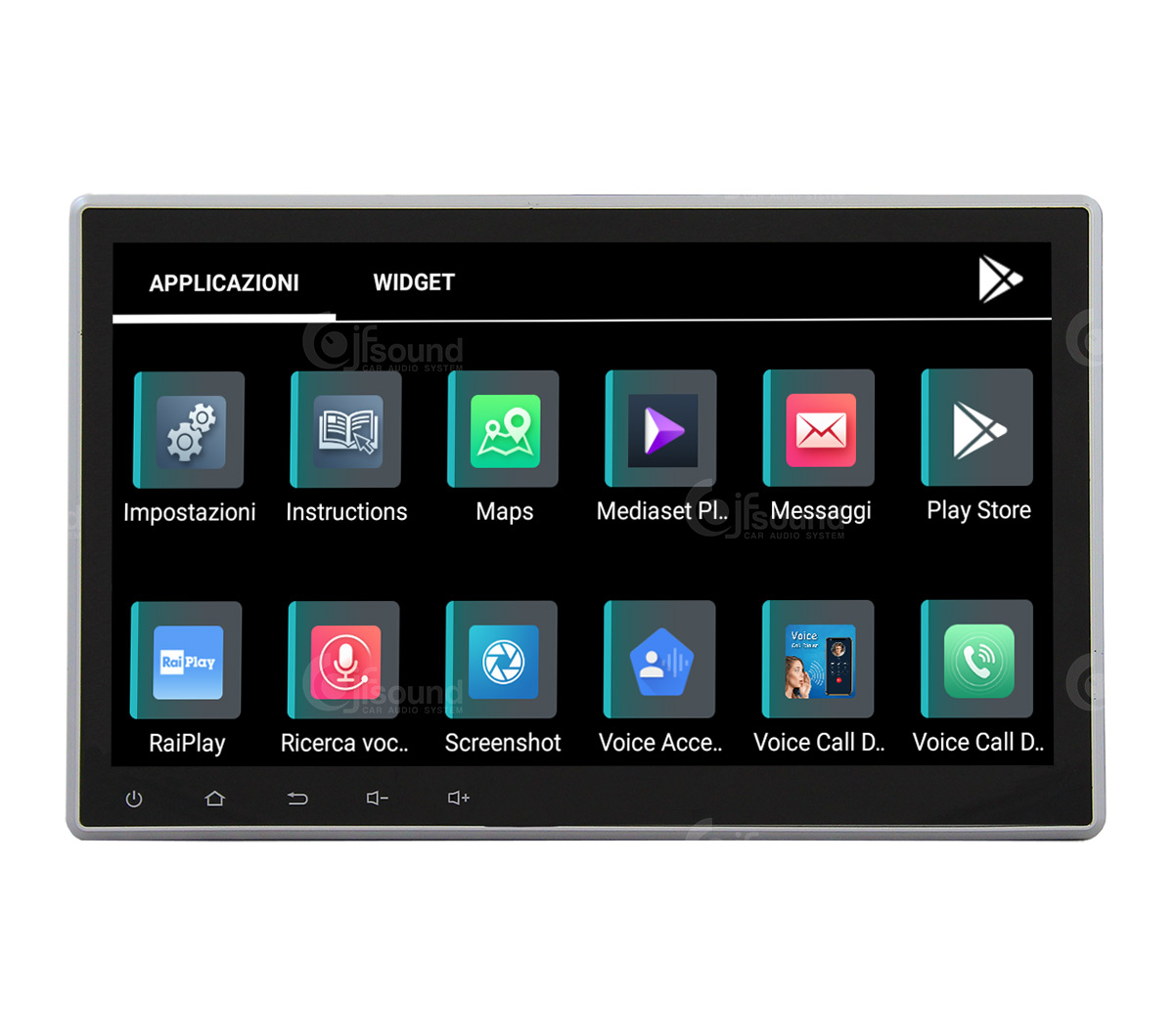 JFSound X9C-PRO autoradio Android 4G DSP retrocamera