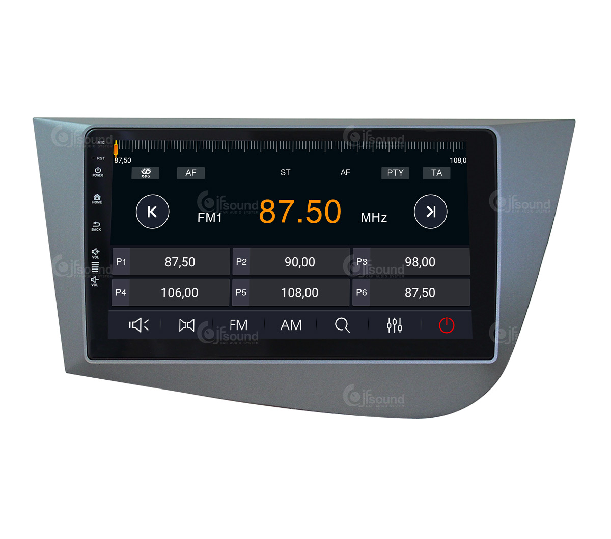 JFSound X9C-PRO JF-039SL autoradio Android Seat Leon 4G DSP