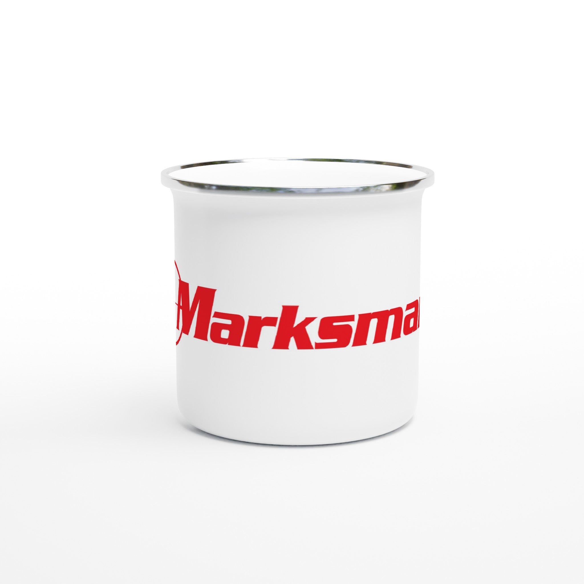 Magnadyne Marksman Tazza Smaltata 12oz Bianca Campeggio