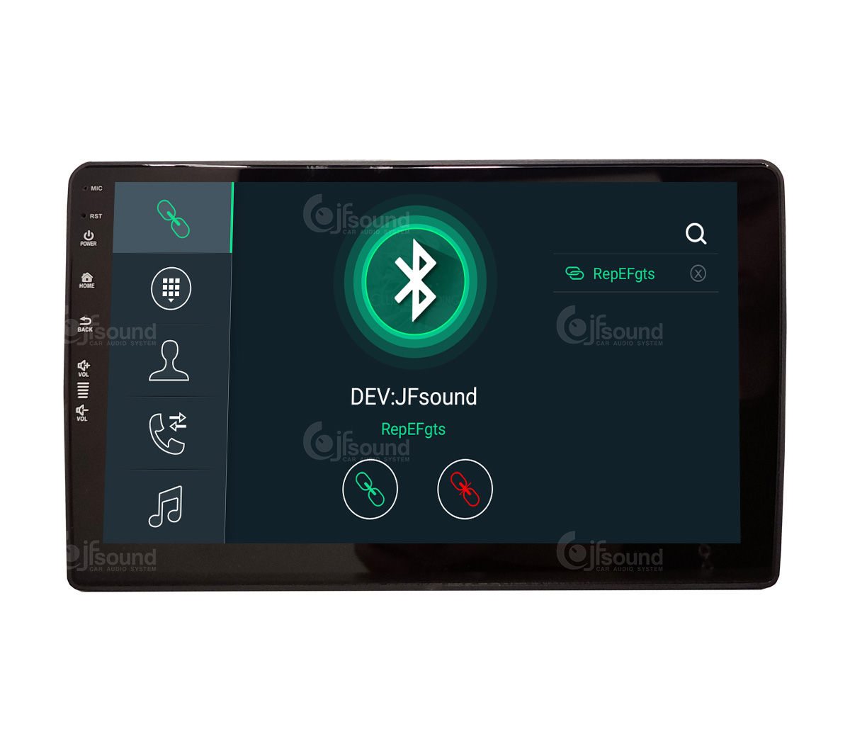 JFSound X9C-PRO JF-139FR-X9C-PRO autoradio Transit 4G DSP