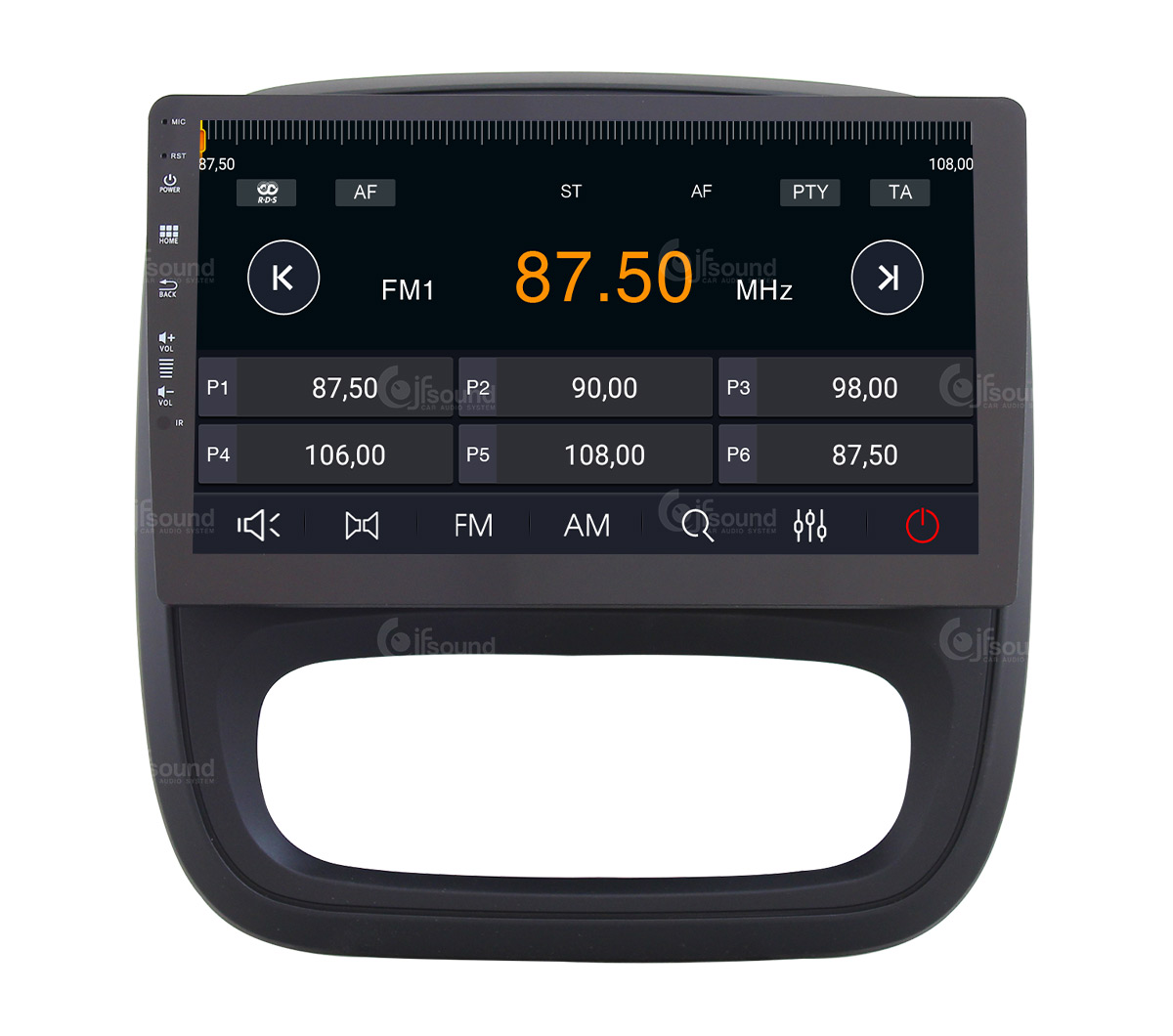 JFSound X9C-PRO JF-021-X9C-FT-PRO autoradio Android Talento 4G DSP