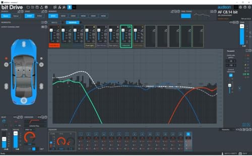 Audison Forza AF C8.14 bit amplificatore DSP 8 canali 8x100W