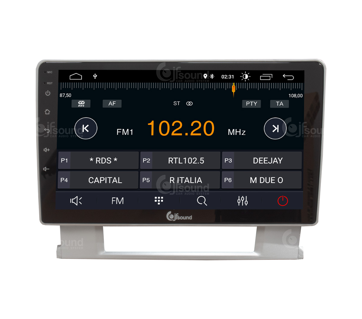 JFSound X7C-PRO JF-039OAJ-X7C-PRO autoradio per Opel Astra