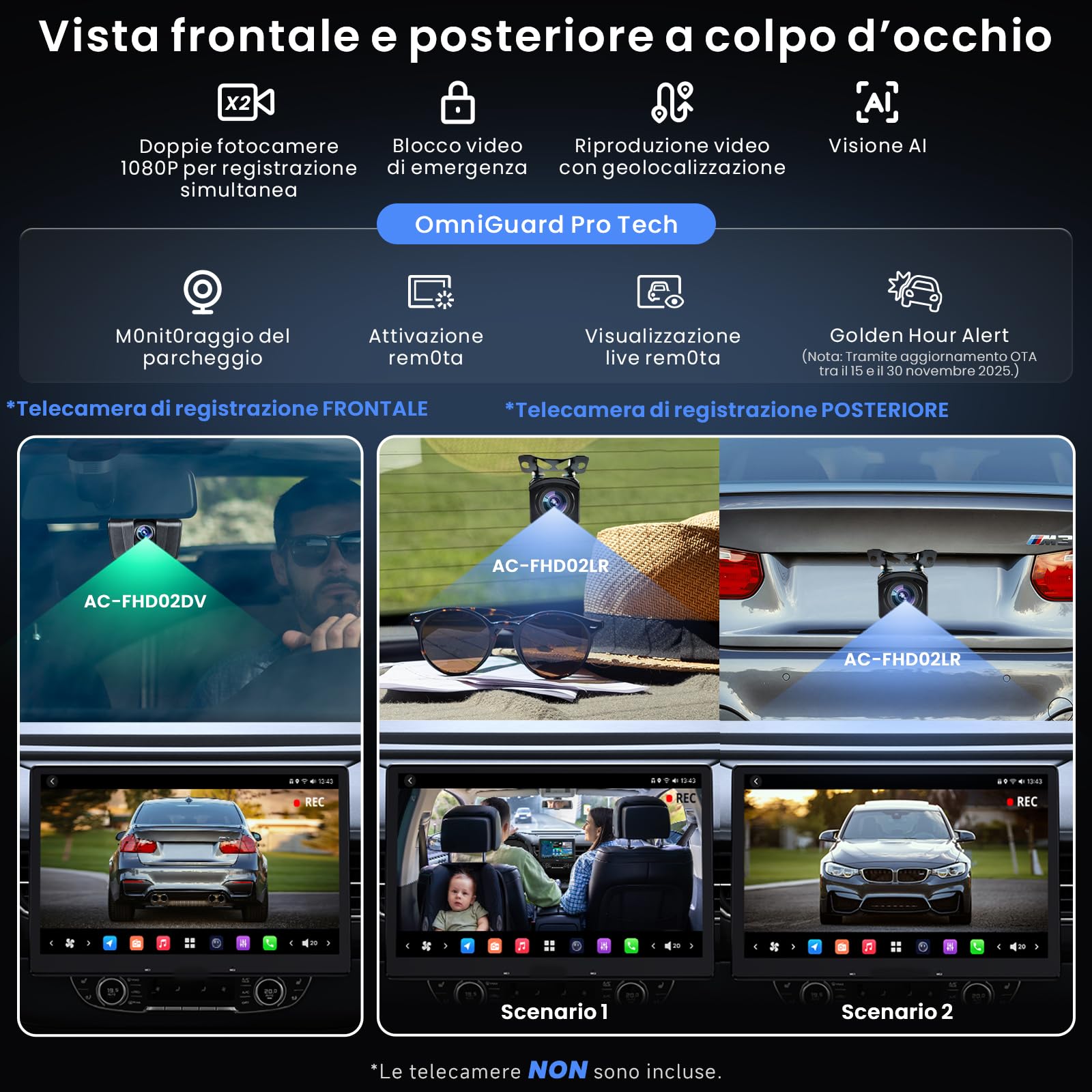 ATOTOZONE X10 Autoradio QLED 12,95" 8+128GB CarPlay 4G