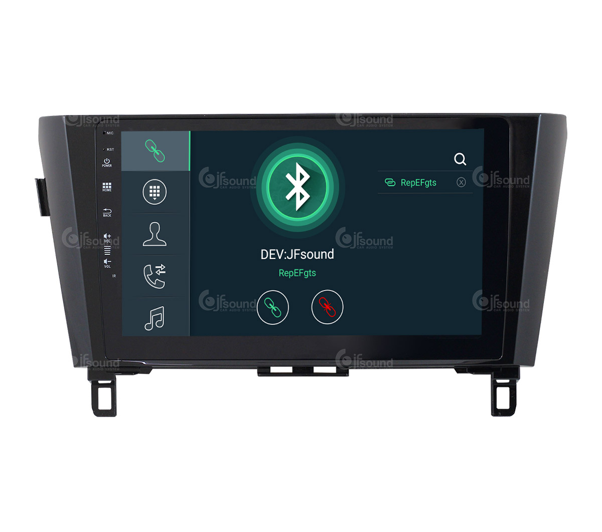 JFSound X9C-PRO JF-031NX-X9C-2-PRO autoradio Qashqai 4G DSP