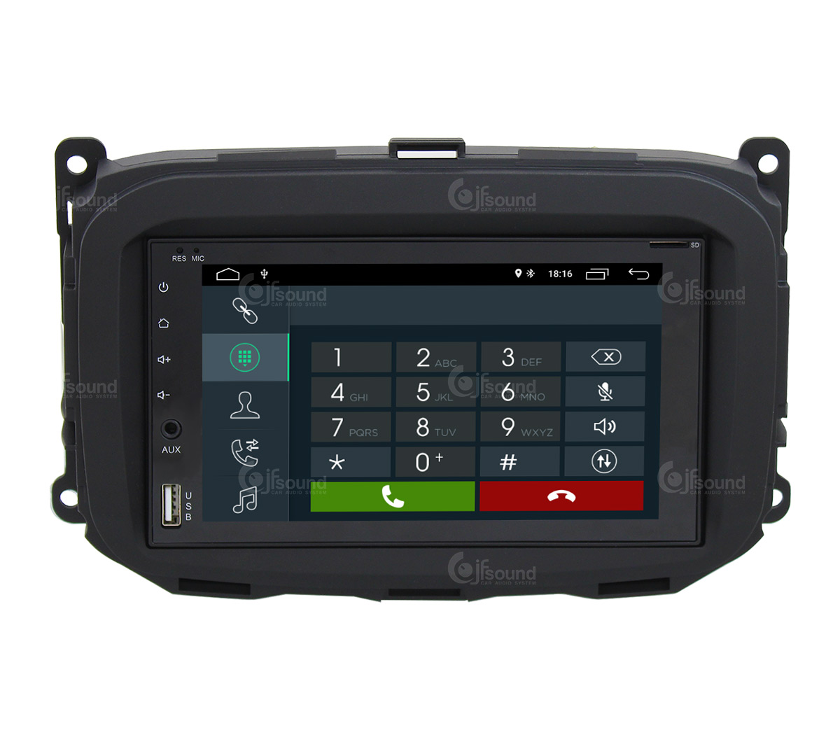 JFSound X7C-PRO JF-227-X7C-AG-PRO autoradio Giulietta DSP