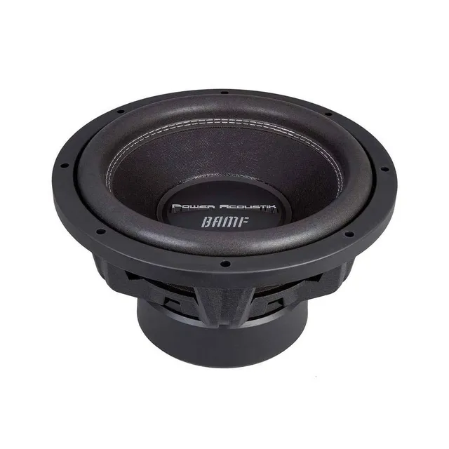 Power Acoustik BAMF BAMF-124 Subwoofer Auto 12" 3500W DVC