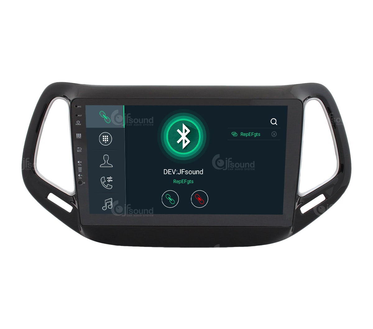 JFSound X9C-PRO JF-031JC-X9C-PRO autoradio per Jeep Compass