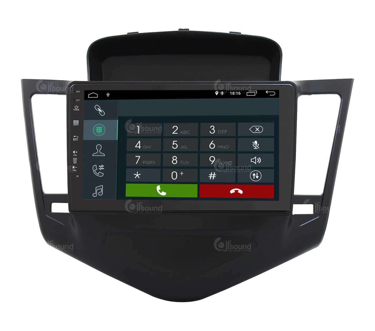 JFSound X7C-PRO JF-139CC-X7C-PRO autoradio Android Cruze con DSP