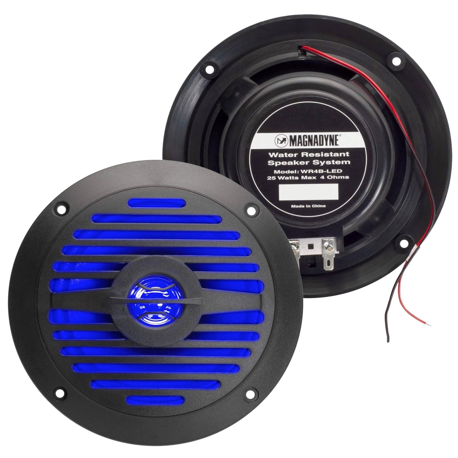 Magnedyne WR4B-LED-PAIR Altoparlanti 5" LED Blu Coppia