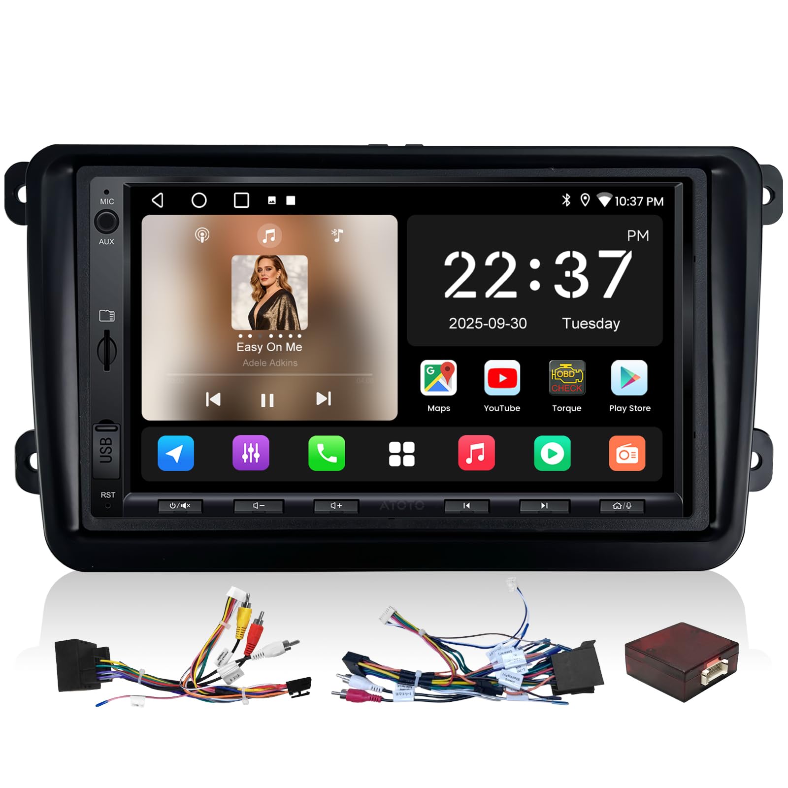 ATOTOZONE A5L autoradio Android 7" VW 2+32GB CarPlay