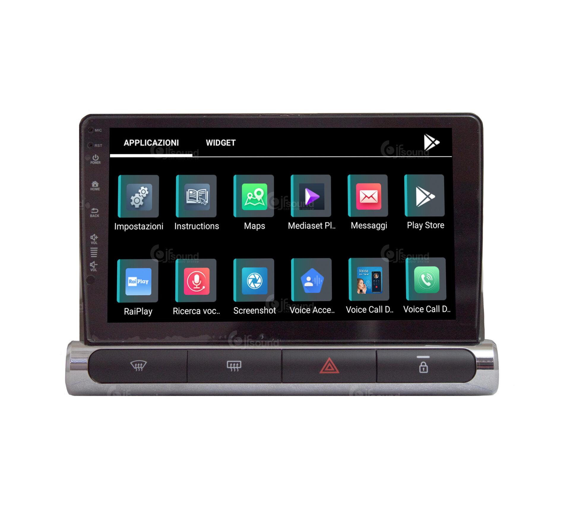 JFSound X7C-PRO JF-039C3-X7C-PRO autoradio Android Citroen C3 DSP