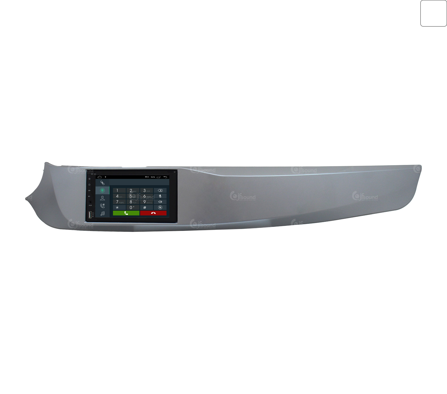 JFSound X7C-PRO JF-227-X7C-GG-PRO autoradio Giulietta DSP
