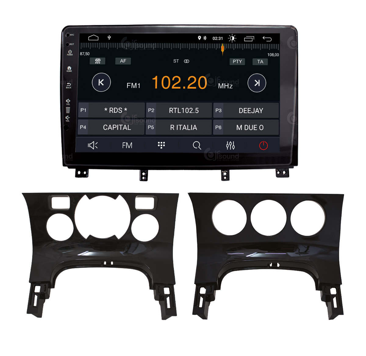 JFSound X7C-PRO JF-039P8-X7C-PRO autoradio per 3008 DSP