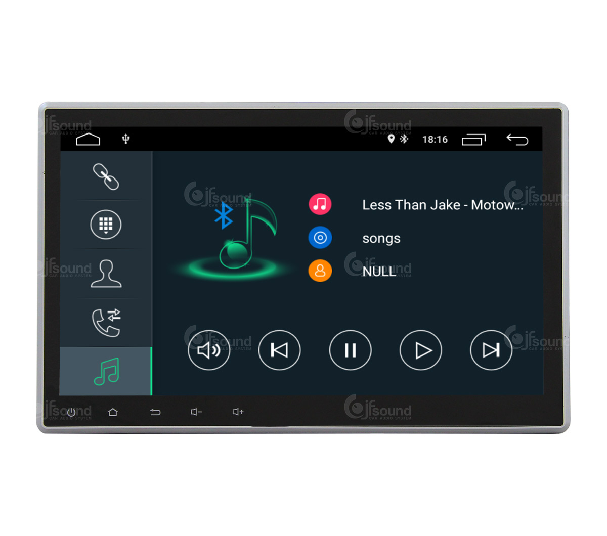 JFSound X7C-PRO JF-011-X7C-FTR-PRO autoradio Ford Transit DSP