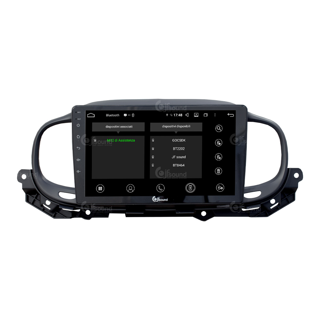 JFSound UP-PRO JF-039F5 autoradio Android Fiat 500 CarPlay
