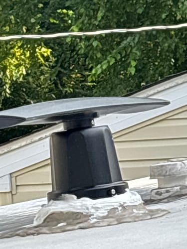 Magnedyne RVTV1T antenna camper TV AM/FM nera alare
