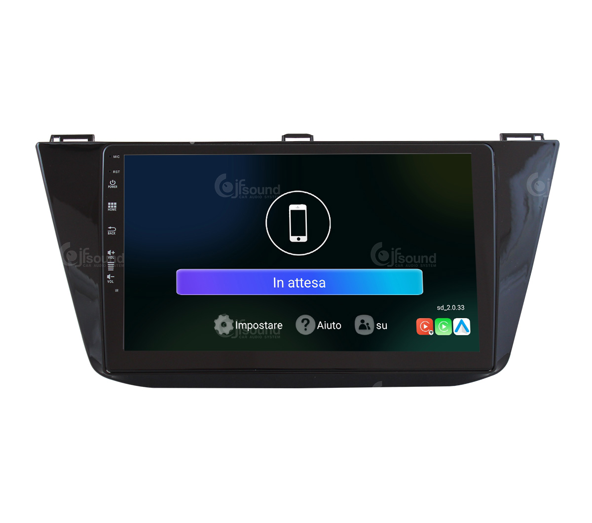 JFSound UP-PRO JF-031WT autoradio Android Tiguan wireless