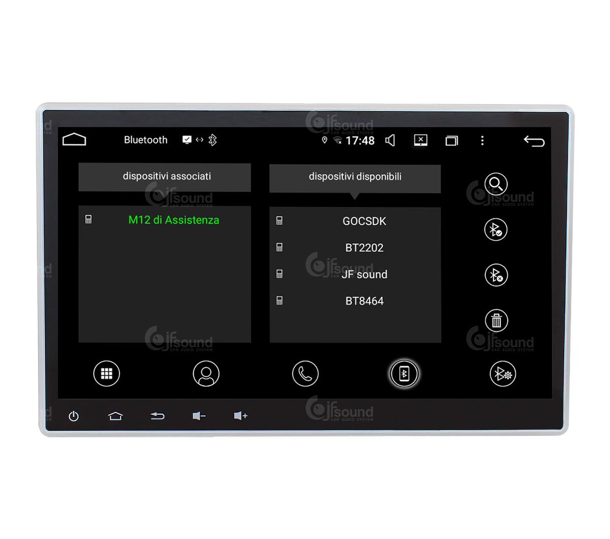 JFSound UP-PRO JF-011-UP-OM-PRO autoradio Movano wireless