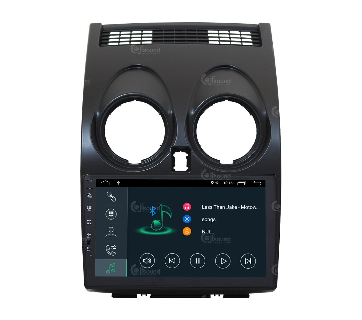 JFSound X7C-PRO JF-039NQ autoradio Android Qashqai DSP