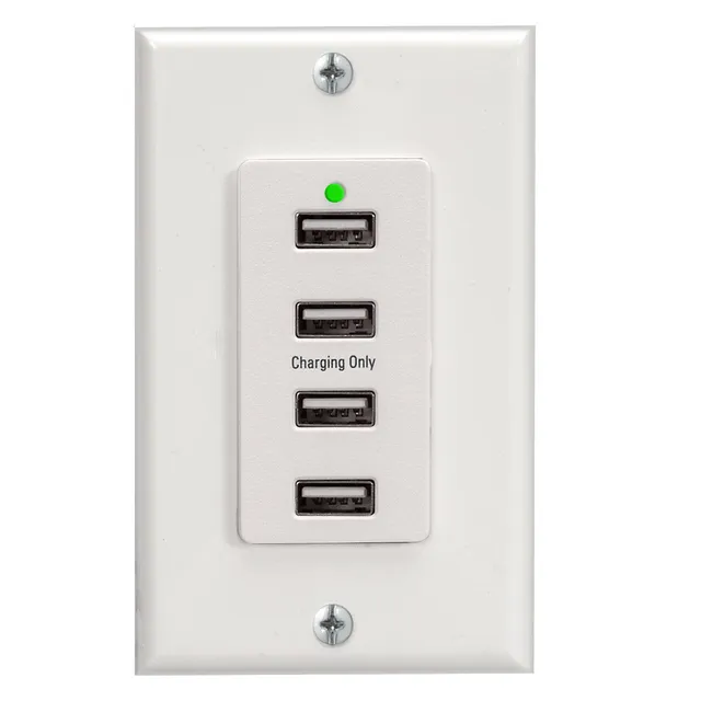 Magnedyne WCP-USB presa USB parete bianca 4 porte 2A