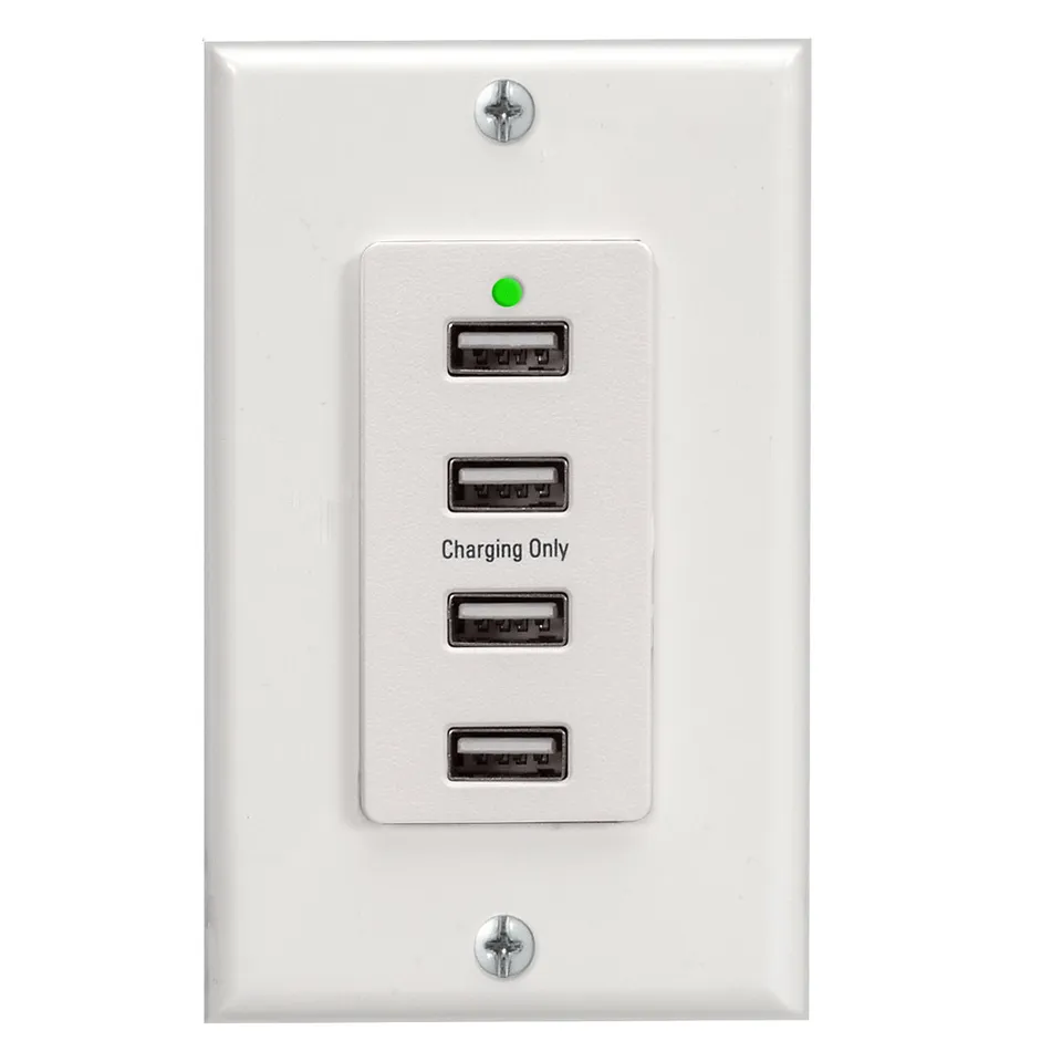 Magnedyne WCP-USB presa USB parete bianca 4 porte 2A