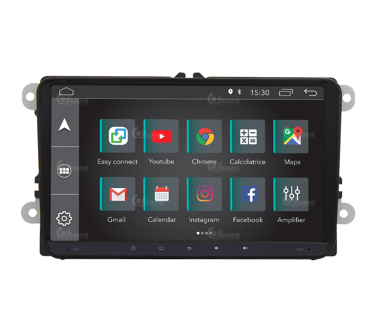 JFSound X7C-PRO JF-039W6 autoradio Android VW DSP