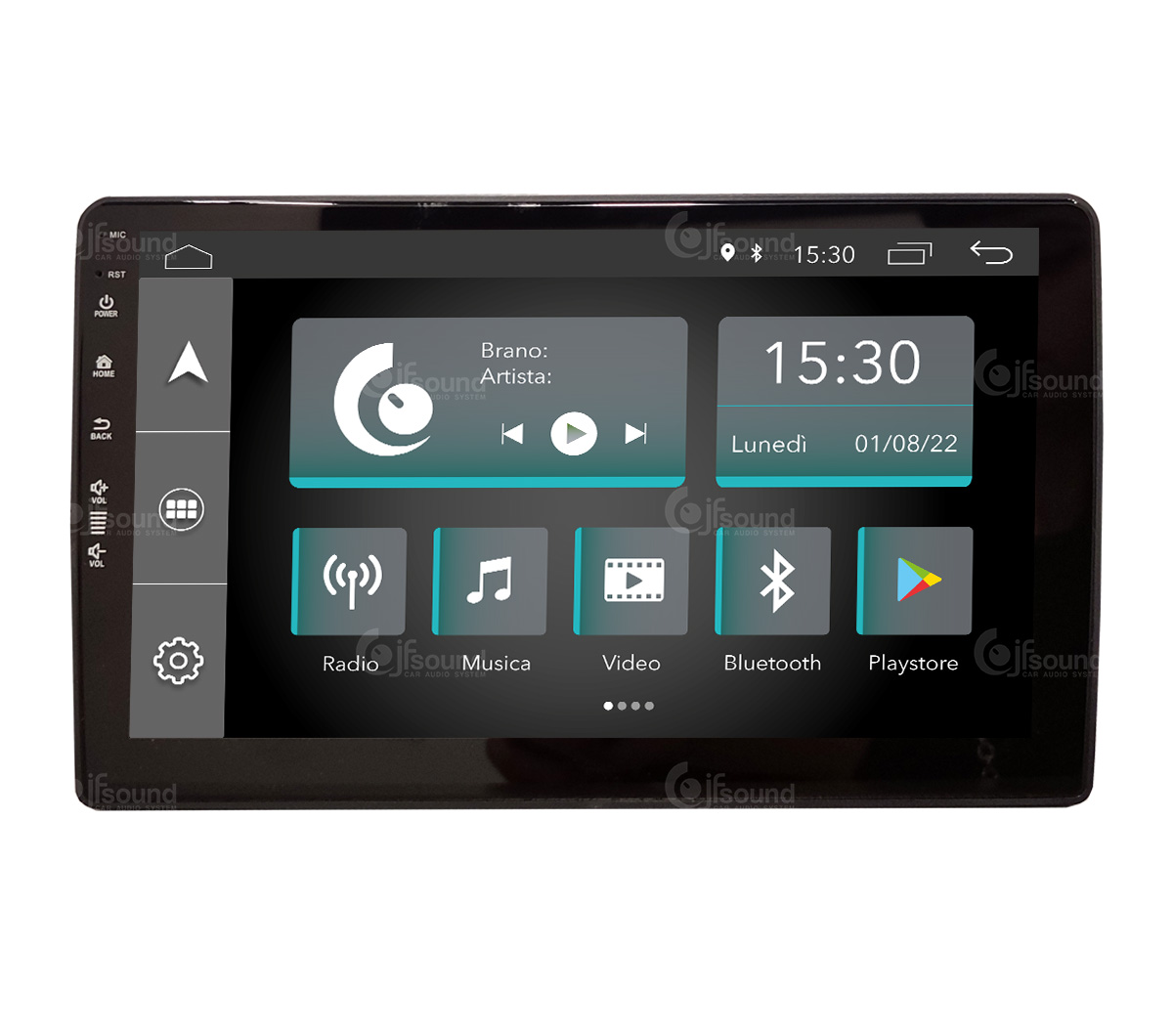 JFSound X7C-PRO JF-139FR-X7C-PRO autoradio Android Ford Transit DSP