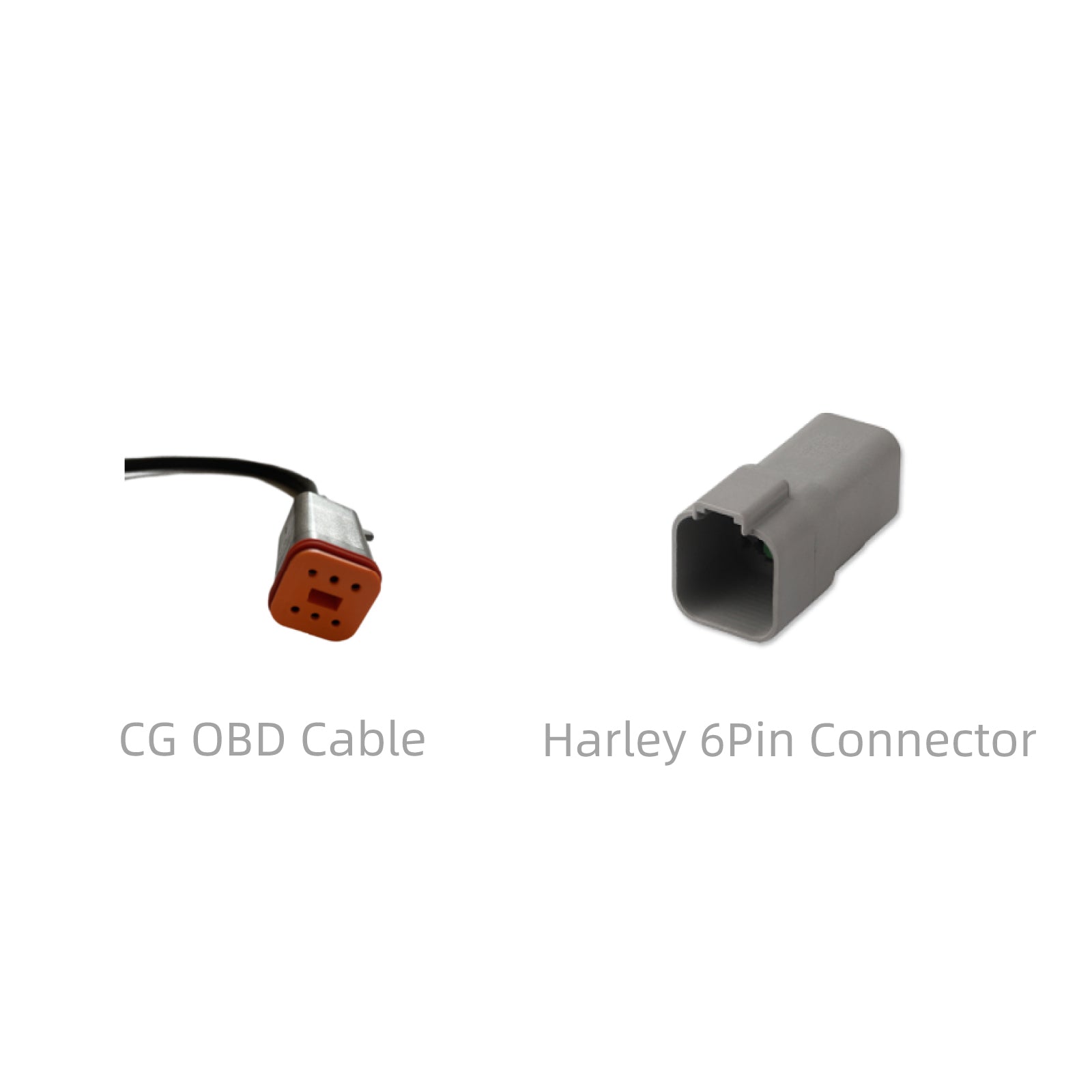 CHIGEE Cavo adattatore CG OBD OBD II 16 Pin moto