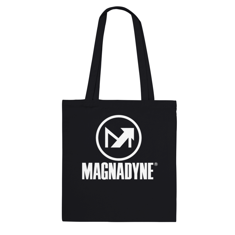 Magnadyne Classic borsa tote nera cotone 10 L