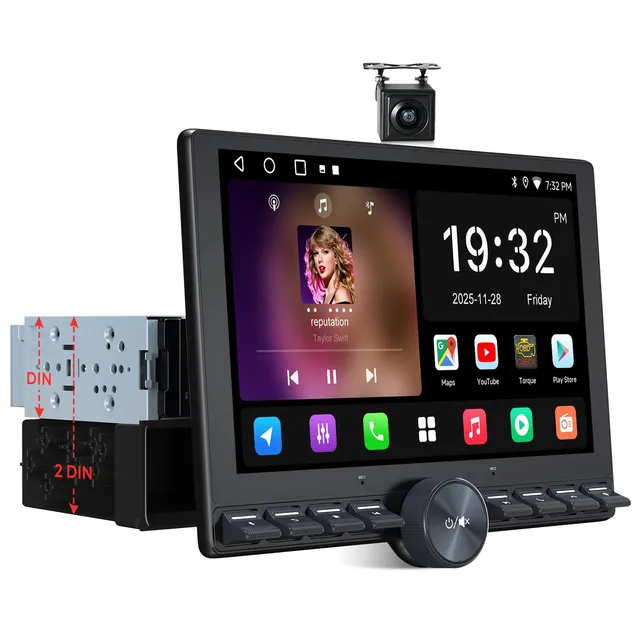 ATOTOZONE Car Stereo A5L Autoradio Android 10,1" QLED