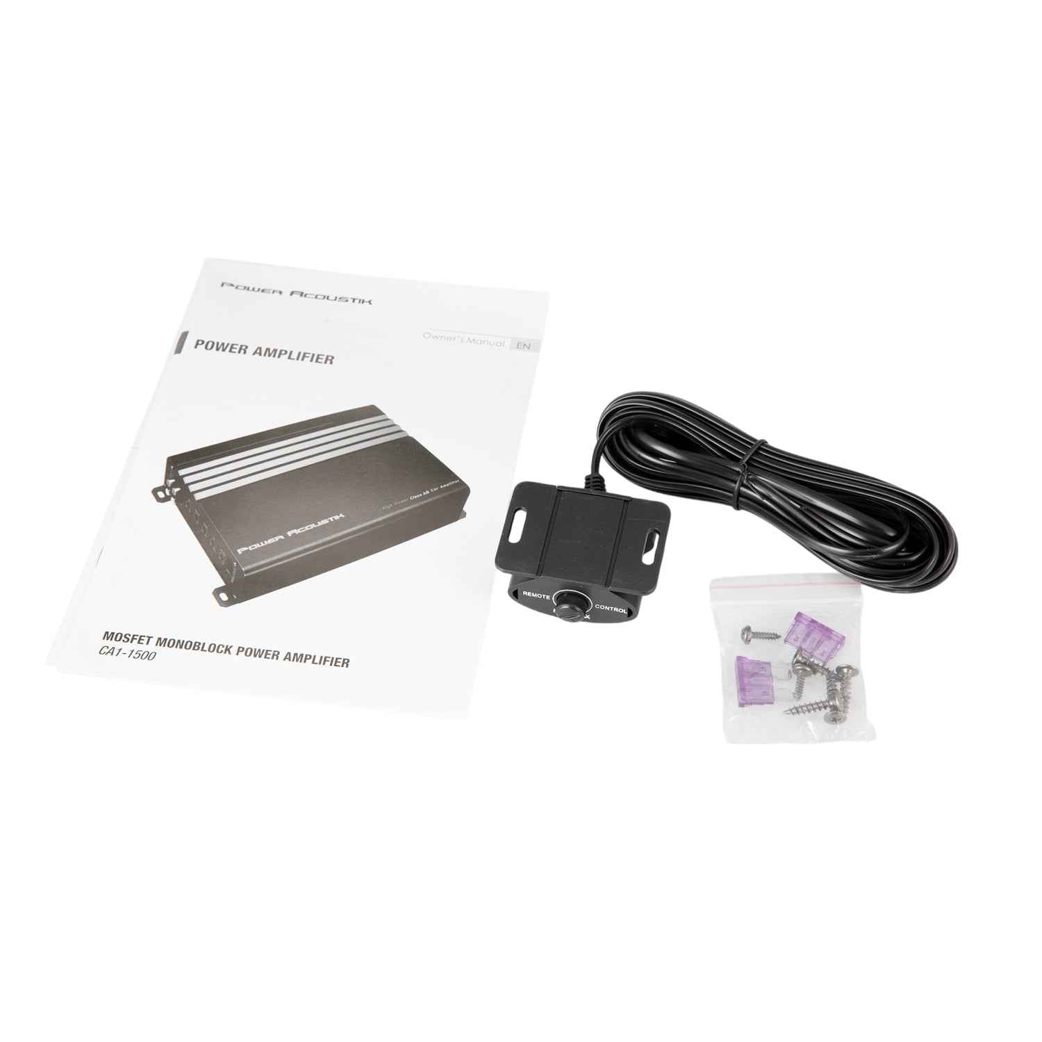 Power Acoustik OVERDRIVE CA1-1500 amplificatore mono 1500W AB