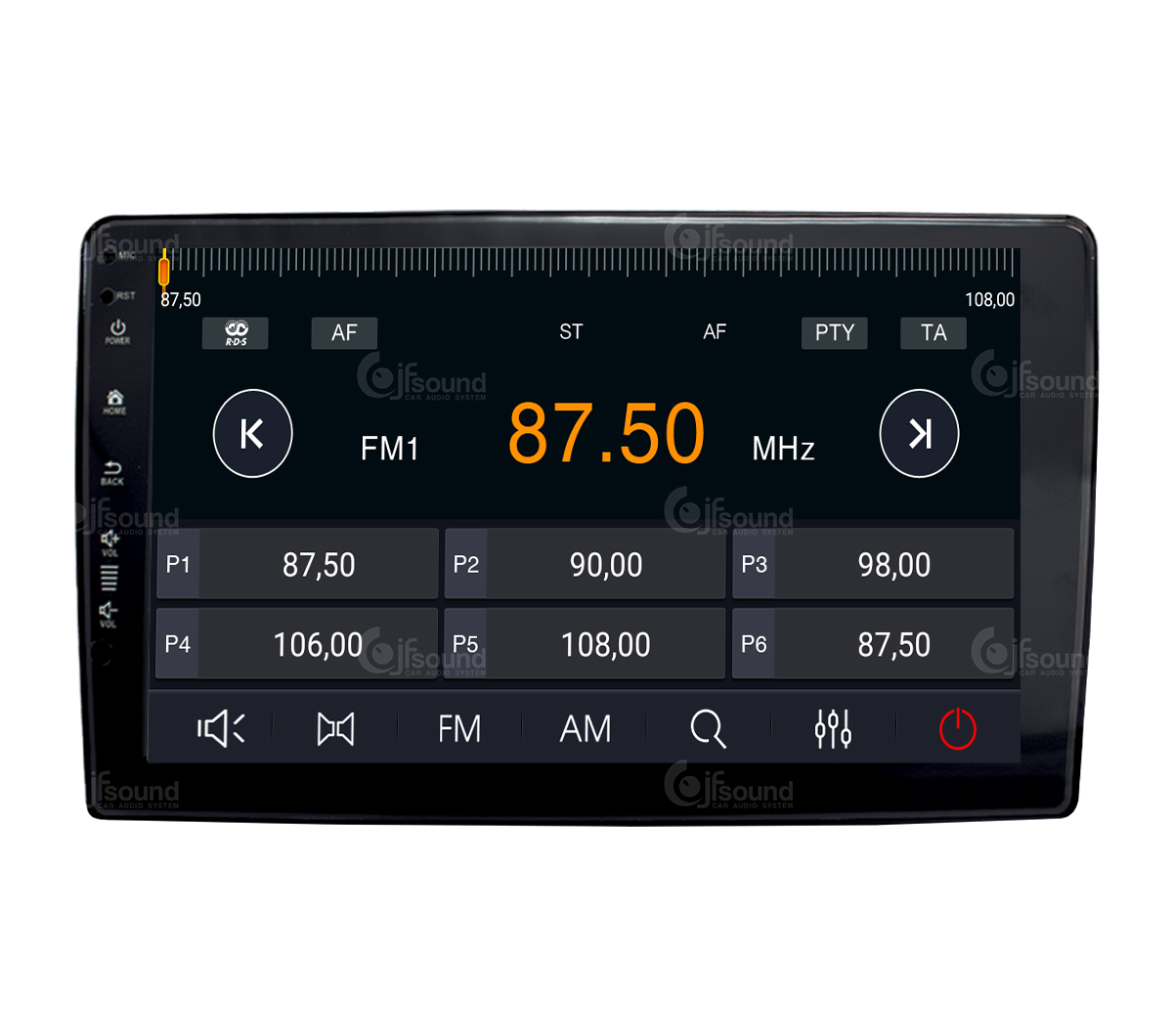 JFSound X9C-PRO JF-139P8 autoradio 4G per Peugeot 308