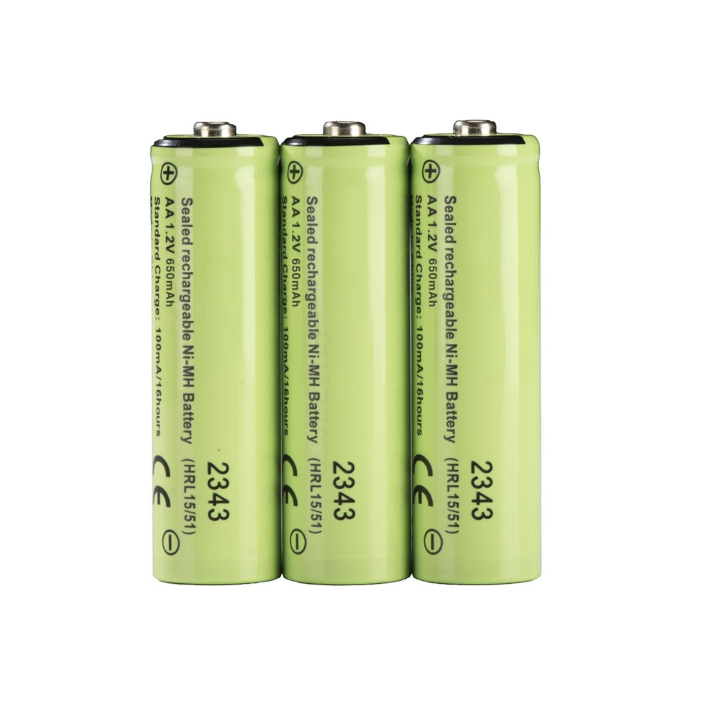 Cobra 0010125-1 batterie AAA NiMH 650mAh ricaricabili 3 pezzi