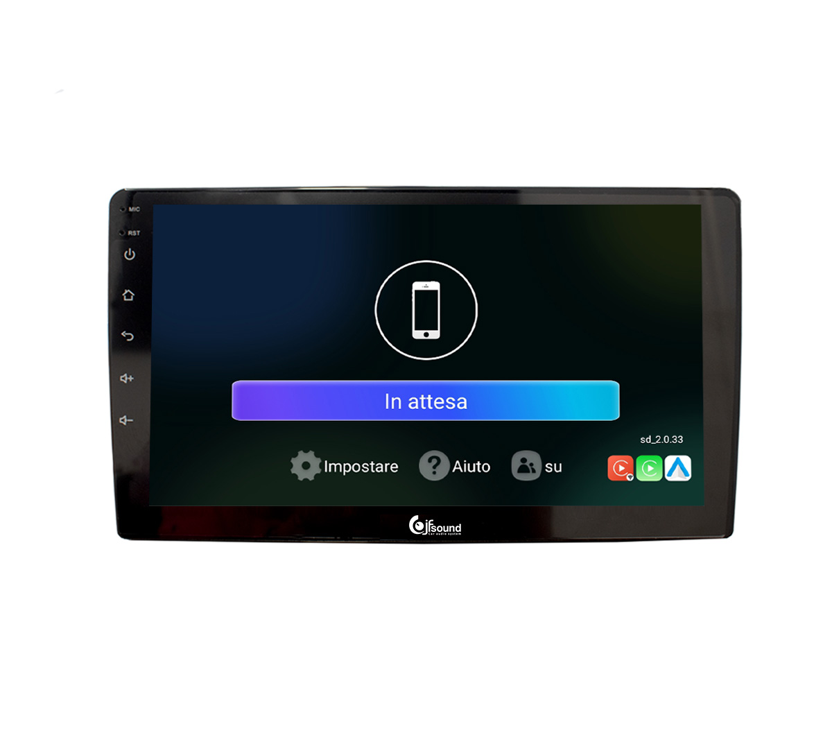 JFSound UP-PRO JF-139D3 autoradio Android per DR EVO 3