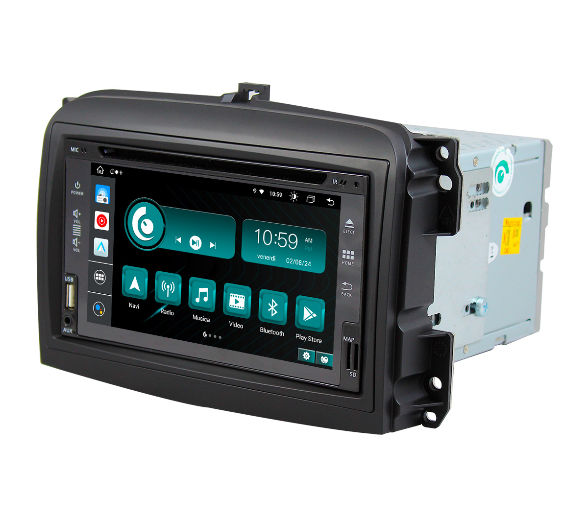 JFSound X9C-PRO JF-222-X9C-FLO-PRO autoradio Android Fiat 500L 4G