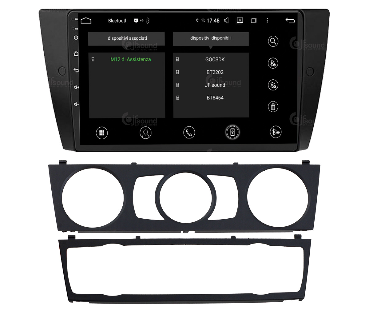 JFSound UP-PRO JF-039B3A-UP-PRO autoradio BMW E90 E91 E92 E93