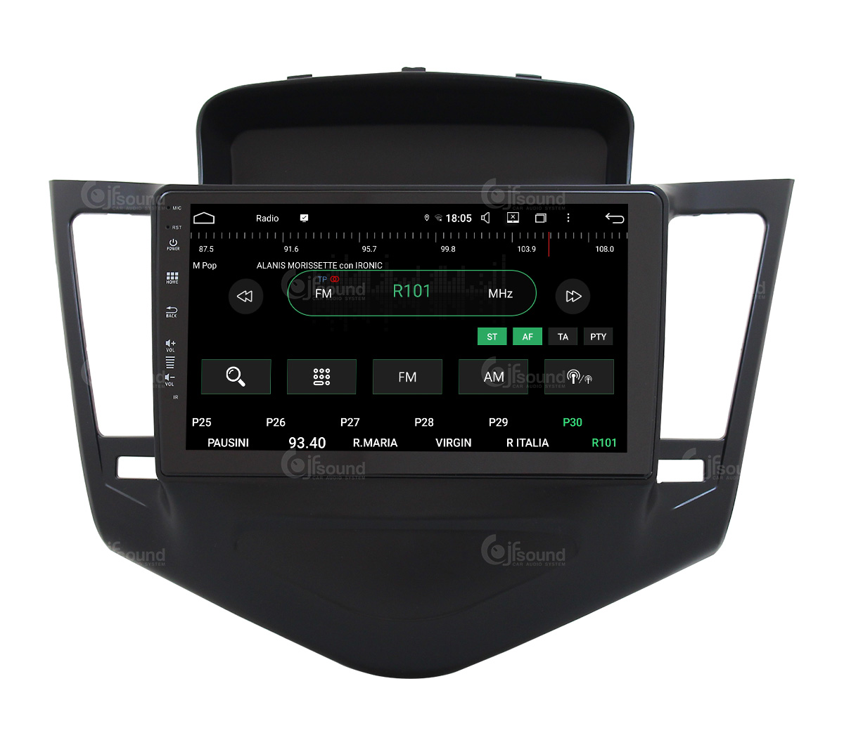 JFSound UP-PRO JF-139CC-UP-PRO autoradio Chevrolet Cruze CarPlay