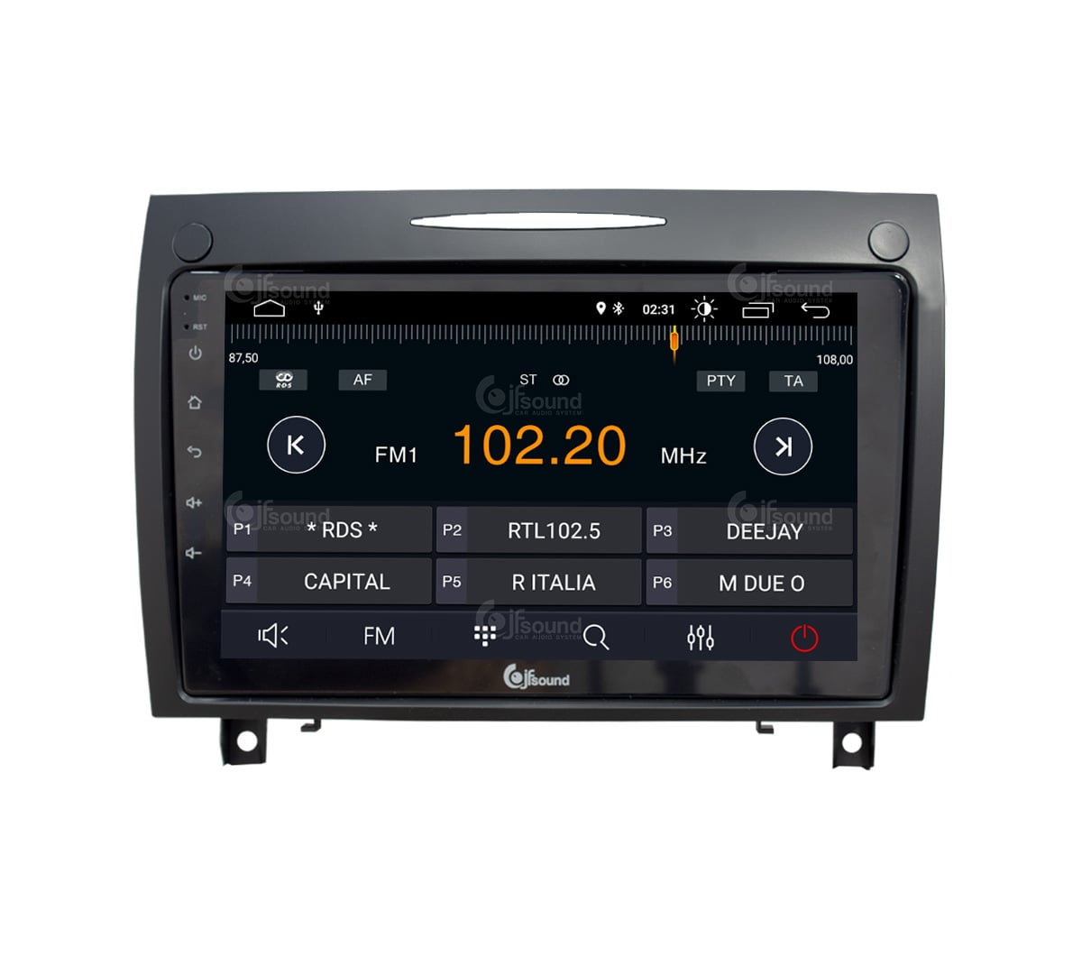 JFSound X7C-PRO JF-039MS-X7C-PRO autoradio Android Mercedes SLK