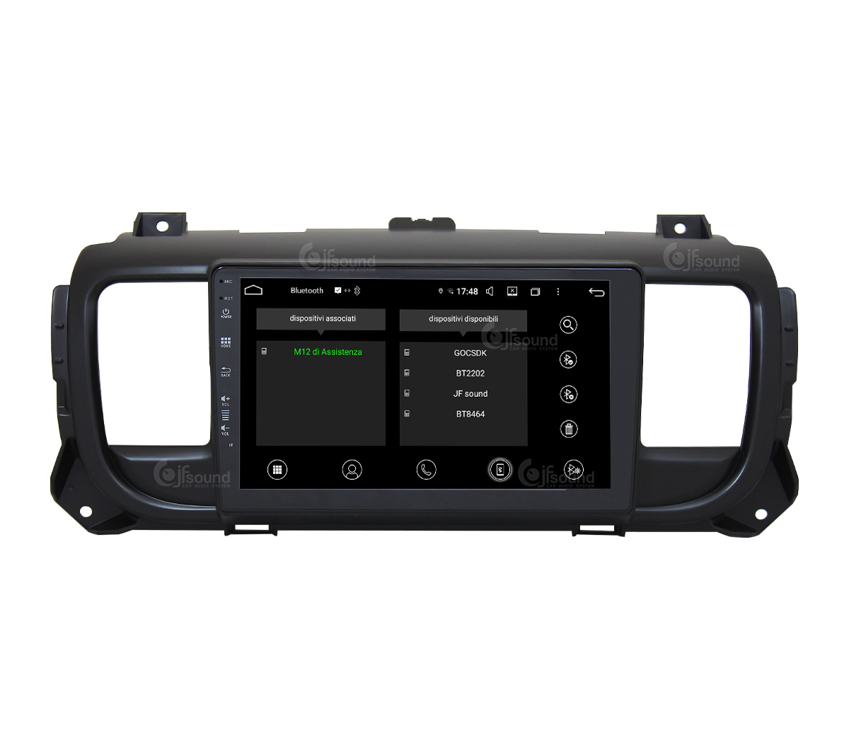 JFSound JF-039CJ-UP-PRO autoradio Jumpy Proace Expert