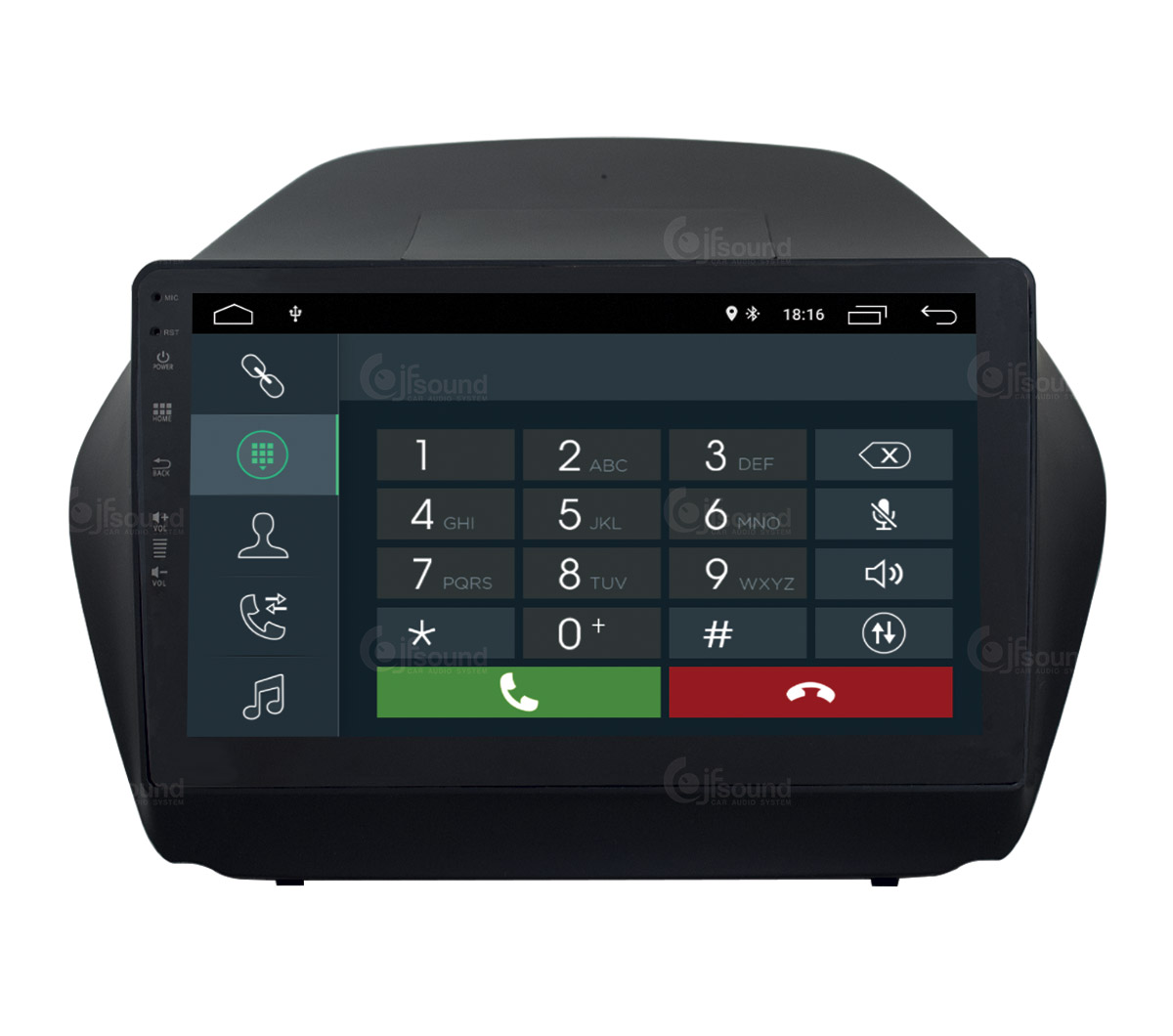 JFSound X7C-PRO JF-031H5-X7C-1-PRO autoradio Android Hyundai IX35 DSP