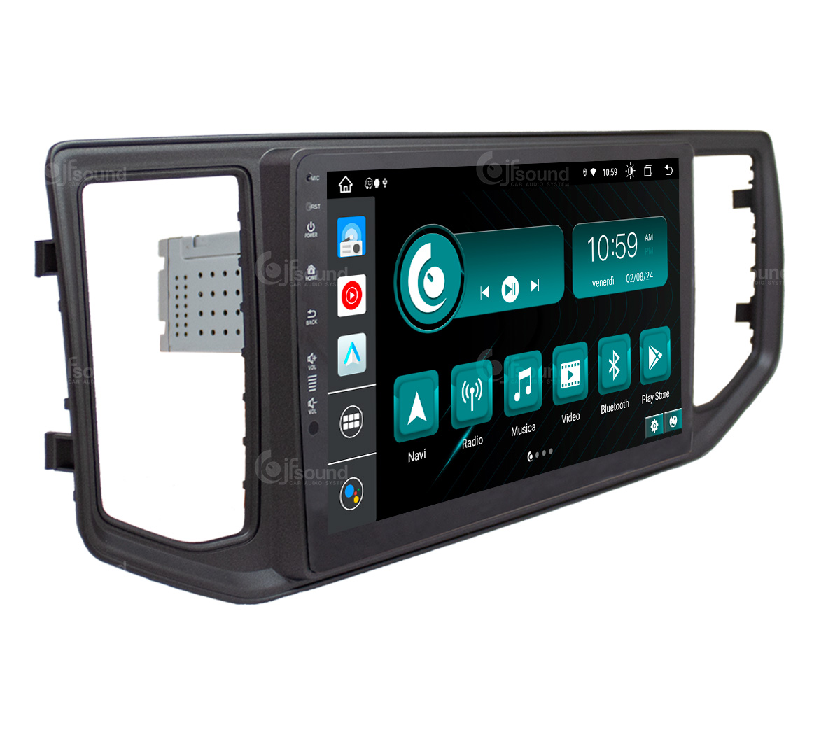 JFSound X9C-PRO JF-031WC autoradio Android VW Crafter 4G DSP