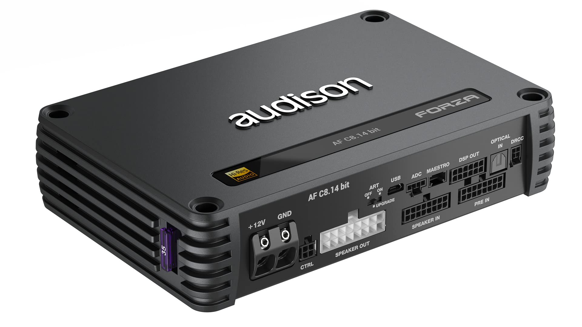Audison Forza AF C8.14 bit amplificatore DSP 8 canali 8x100W