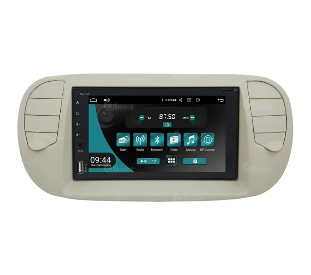 JFSound JF-227-UP-F5P-PRO autoradio Android per Fiat 500 CarPlay