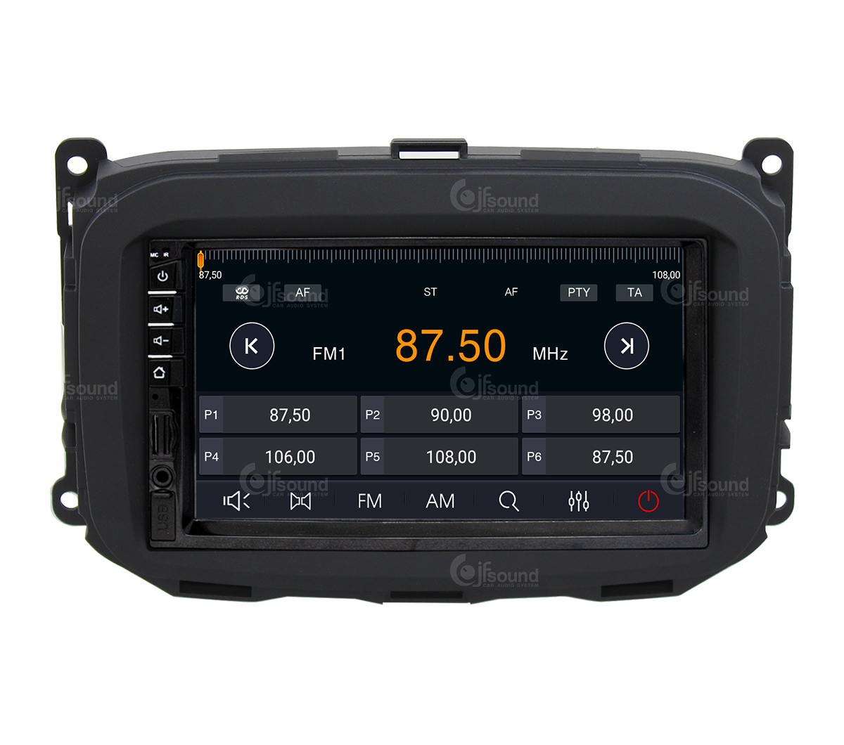 JFSound X9C-PRO JF-007-X9C-AG-PRO autoradio Giulietta 4G