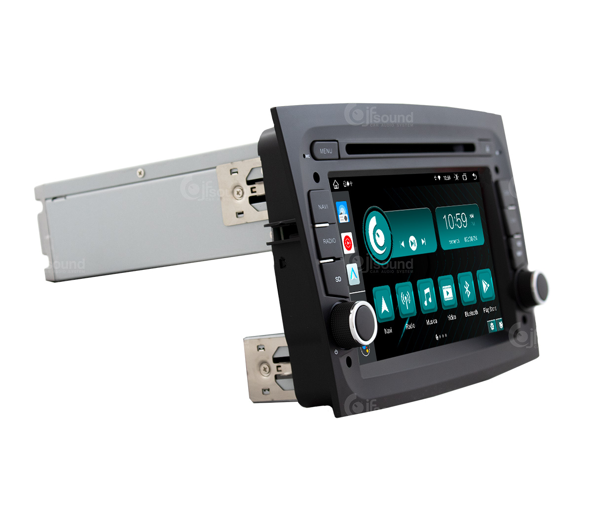 JFSound X9C-PRO JF-037FD-X9C-PRO autoradio per Fiat Doblò 4G