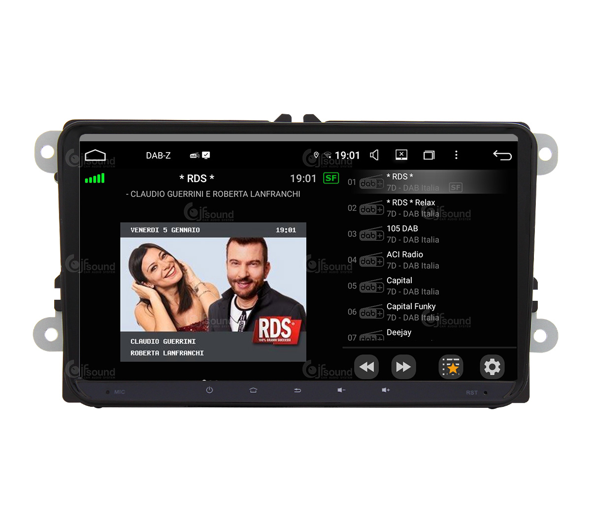 JFSound UP-PRO JF-039W6-UP-PRO autoradio Android Volkswagen