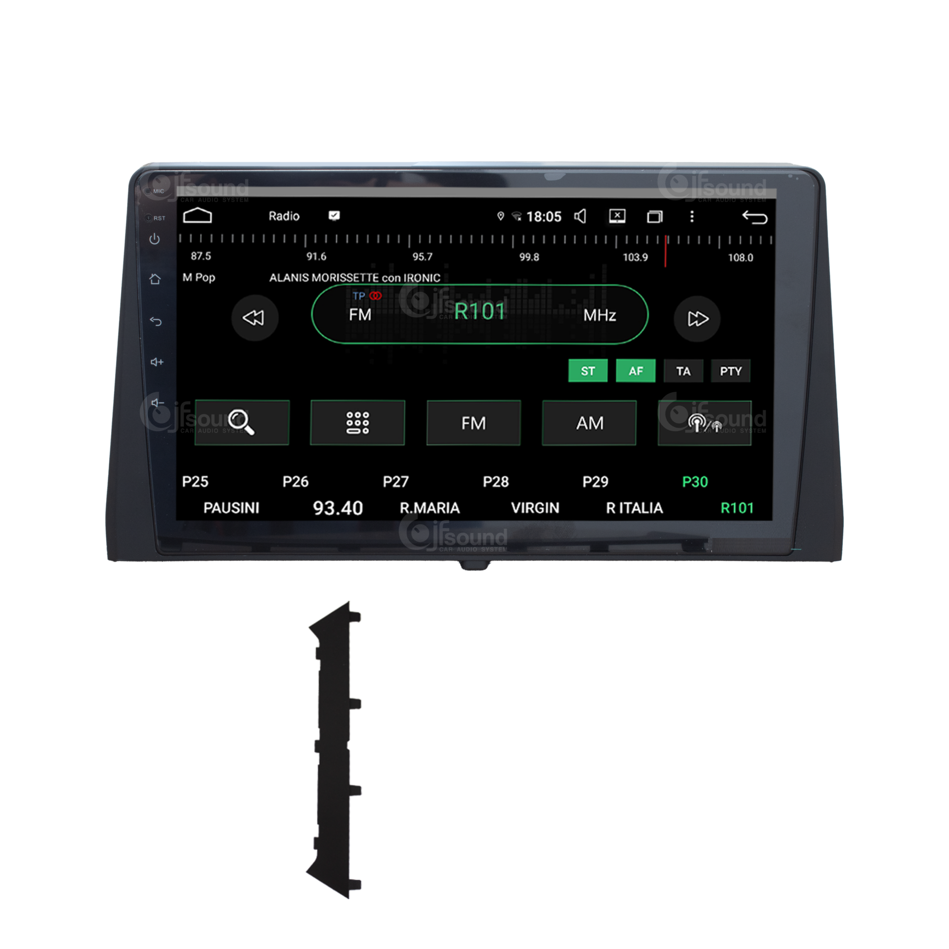 JFSound UP-PRO JF-031CB-UP-PRO autoradio Berlingo Combo CarPlay